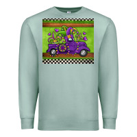 Seafoam mardi gras truck Premium Sweatshirt - Jasminsmagicworld