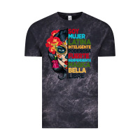 Cloud Black sugar skull women hispanic heritage month Vintage Tee - BundleAndBundleShop