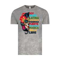 Cloud Rock sugar skull women hispanic heritage month Vintage Tee - BundleAndBundleShop