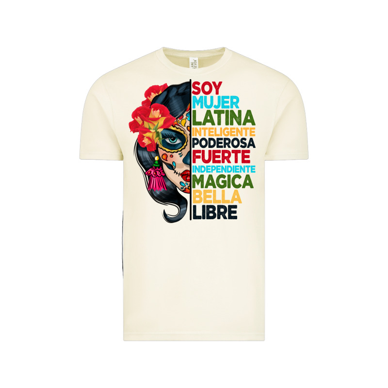 Sugar Skull Women Hispanic Heritage Month Vintage Tee by BundleAndBundleShop | Teevron