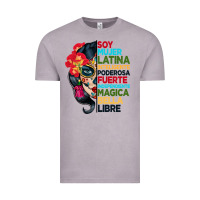 Vintage Zinc sugar skull women hispanic heritage month Vintage Tee - BundleAndBundleShop