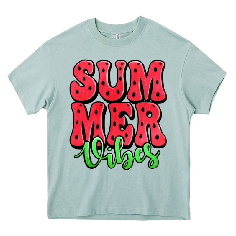Summer Vibes Watermelon Heavy Core Tee by Jasminsmagicworld | Teevron