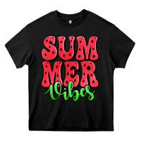 Black summer vibes watermelon Heavy Core Tee - Jasminsmagicworld