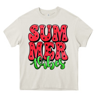 Cream summer vibes watermelon Heavy Core Tee - Jasminsmagicworld