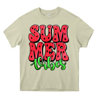 Mossy summer vibes watermelon Heavy Core Tee - Jasminsmagicworld