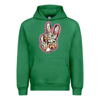 Emerald Jack Russel Peace Sign Urban Hoodie - Jasminsmagicworld
