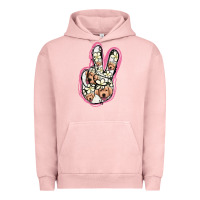 Jack Russel Peace Sign Urban Hoodie | Teevron