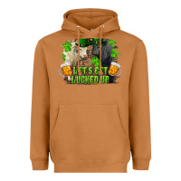 Meerkat let's get lucked up charolais and black angus bull Heavyweight Hoodie - RanaPortraitStore