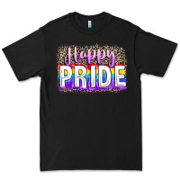 Black Happy pride Premium Tee - FaDigitalArtStudio