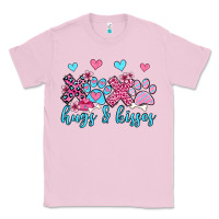 Bubblegum Pink xoxo hugs and kisses paws olivia Classic Tee - OliviaCreatesArt