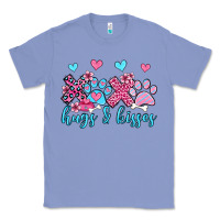 Colony Blue xoxo hugs and kisses paws olivia Classic Tee - OliviaCreatesArt