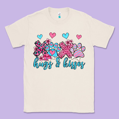 Xoxo Hugs And Kisses Paws Olivia Classic Tee Designed By Oliviacreatesart