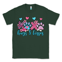 Sports Green xoxo hugs and kisses paws olivia Classic Tee - OliviaCreatesArt