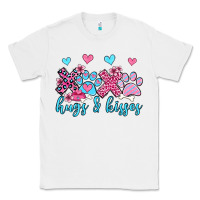 White xoxo hugs and kisses paws olivia Classic Tee - OliviaCreatesArt