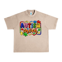French Oak autism mom Urban Heavy Tee - LillyAllenDesigns