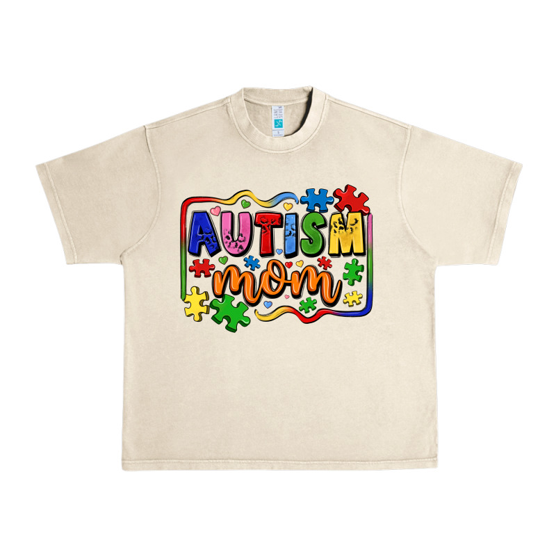 Autism Mom Urban Heavy Tee by LillyAllenDesigns | Teevron