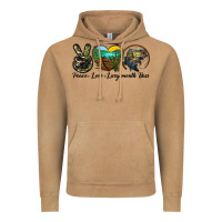 Vintage Camel peace love largemouth bass Vintage Hoodie - LillyAllenDesigns