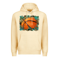 Pina Colada sports basketball background Premium Hoodie - Artiststas