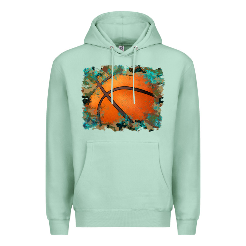 Sports Basketball Background Premium Hoodie by Artiststas | Teevron