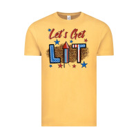 Vintage Mustard let's get lit 1 Vintage Tee - BundleAndBundleShop