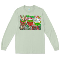Matcha Merry Christmas Long Sleeve Tee - CowhideDigitalArt