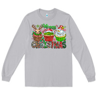 Moon Dust Merry Christmas Long Sleeve Tee - CowhideDigitalArt