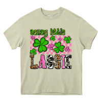 Mossy St. Patrick's Day Sassy little lassie Heavy Core Tee - OliviaCreatesArt