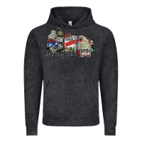 Vintage Black mom of both Vintage Hoodie - SublimationCraftShop