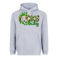 Heather Grey Lucky baby charolais calf Heavyweight Hoodie - RanaPortraitStore