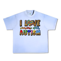 Grape Ice i love someone with autism Urban Heavy Tee - LillyAllenDesigns