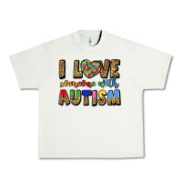 Pistachio i love someone with autism Urban Heavy Tee - LillyAllenDesigns