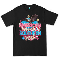 Black American heart southern soul 4th of july Premium Tee - FaDigitalArtStudio