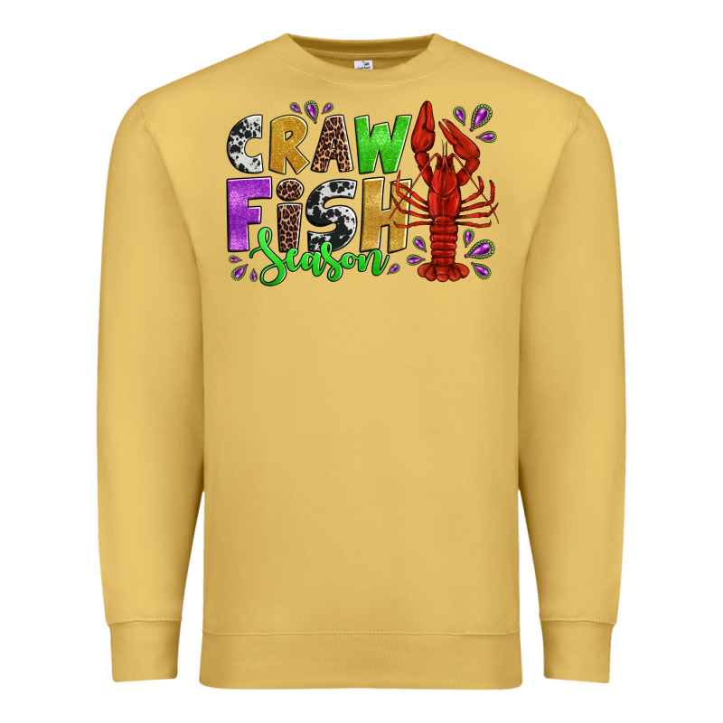 Crawfish Season Mardi Gras Carnival Premium Sweatshirt by Jasminsmagicworld | Teevron