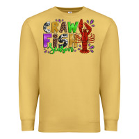 Antique Gold crawfish season mardi gras carnival Premium Sweatshirt - Jasminsmagicworld