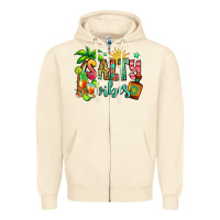 Sandshell salty vibes tequila summer Zipper Hoodie - Jasminsmagicworld