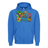 True Royal salty vibes tequila summer Zipper Hoodie - Jasminsmagicworld