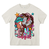 Cosmic Cowgirl Heavy Core Tee | Teevron