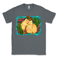 Charcoal Heather western cowboy chicks cactus coop animals  leopard serape turquoise Classic Tee - Artiststas