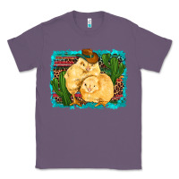 Lavender western cowboy chicks cactus coop animals  leopard serape turquoise Classic Tee - Artiststas