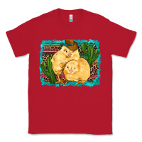 Red western cowboy chicks cactus coop animals  leopard serape turquoise Classic Tee - Artiststas
