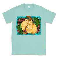 Seafoam western cowboy chicks cactus coop animals  leopard serape turquoise Classic Tee - Artiststas