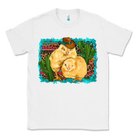 White western cowboy chicks cactus coop animals  leopard serape turquoise Classic Tee - Artiststas