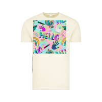 Vintage Arctic hello kindergarten seamless pattern Vintage Tee - BundleAndBundleShop