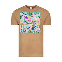 Vintage Camel hello kindergarten seamless pattern Vintage Tee - BundleAndBundleShop