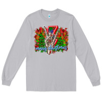 Moon Dust punk rock Merry Christmas Long Sleeve Tee - CowhideDigitalArt
