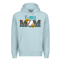 Blue Mist sport t ball mom Premium Hoodie - Artiststas