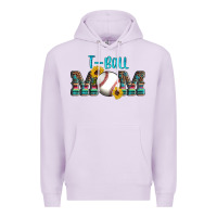 Lilac sport t ball mom Premium Hoodie - Artiststas