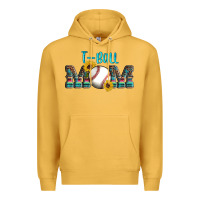 Mustard sport t ball mom Premium Hoodie - Artiststas