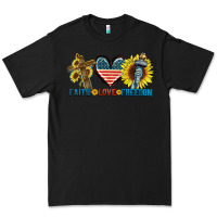 Black Fatih love freedom Premium Tee - FaDigitalArtStudio