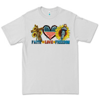 Dove Grey Fatih love freedom Premium Tee - FaDigitalArtStudio